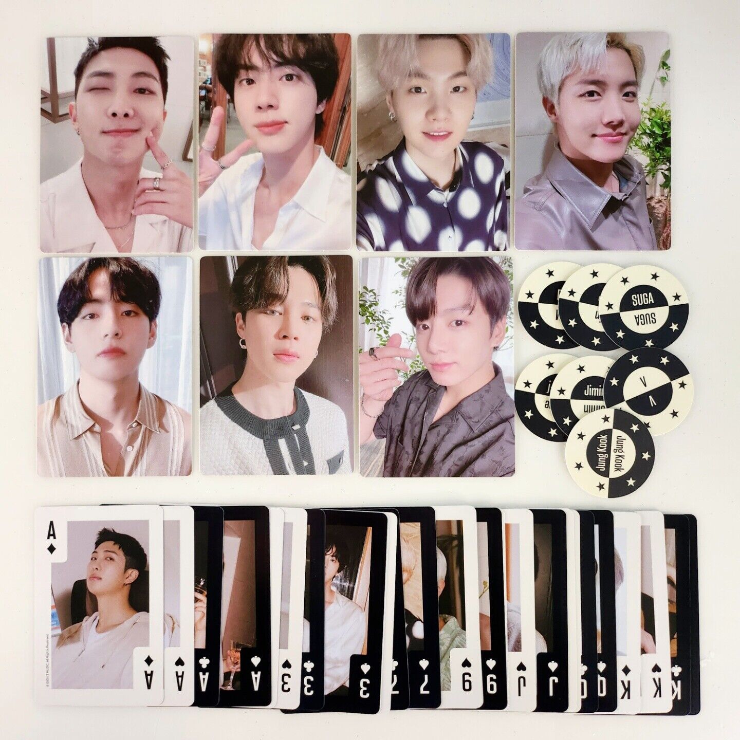 BTS GLOBAL Official Fanclub ARMY Membership Kit 9th Photocard set