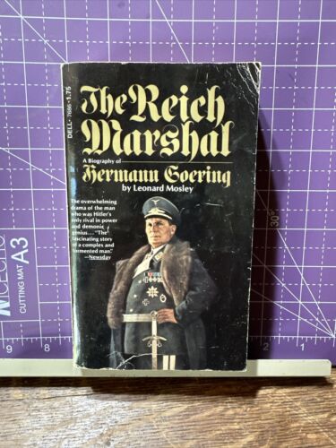 The Reich Marshal Biography of Herman Goering First Dell Paperback Printing 1975 - Picture 1 of 3