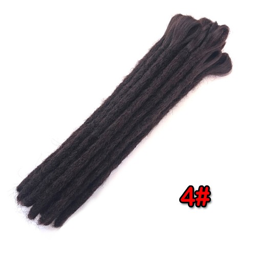 30cm Short Dreadlocks for Men Reggae Dreads Locs Crochet Braids Hair Extensions - Picture 12 of 18