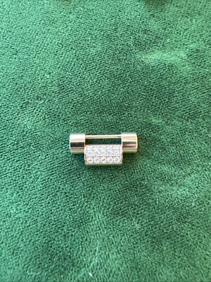 ORIGINAL FACTORY Rose Gold Diamonds Rolex  Day-Date 16.5mm 118345 MINT OC # 107