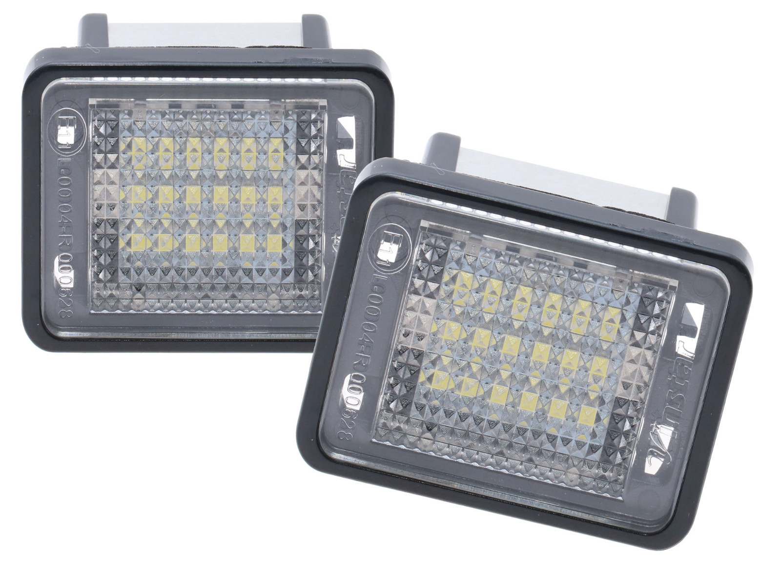 2X KENNZEICHENBELEUCHTUNG MERCEDES BENZ GLK X204 LED SMD XENON WEIß 6000k A586