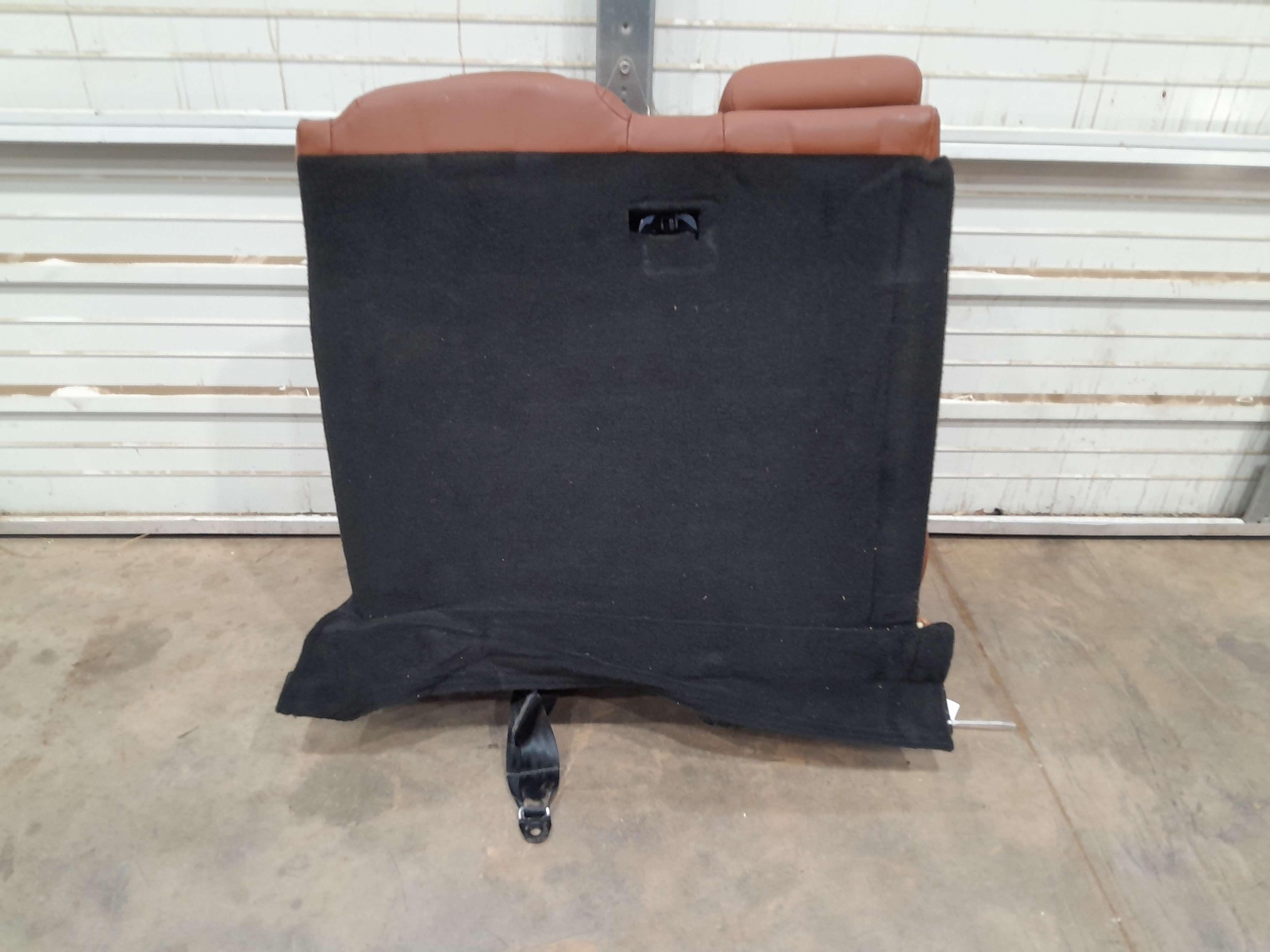 14-24 Maserati Ghibli Rear Seat Upper Section Left Driver Side Brown Leather OEM