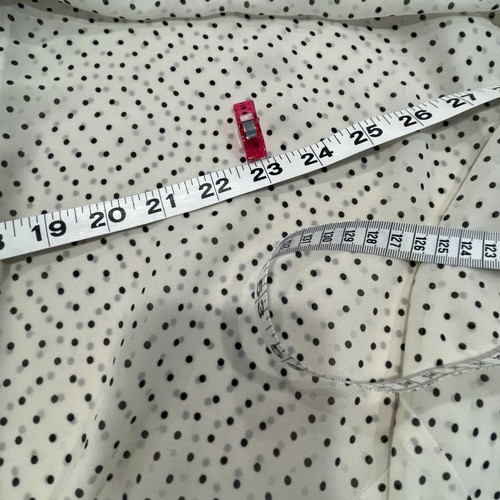 Favlux Womens Dress Large White Black Polka Dots Wedding Baby Shower Date GNO - Picture 13 of 16