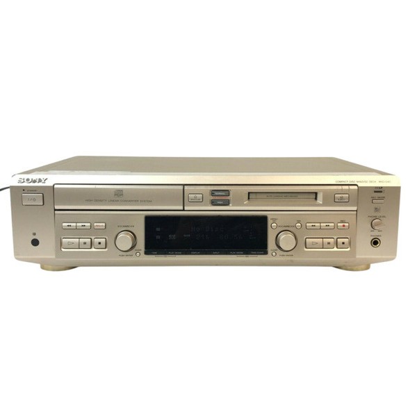 Sony MXDD40 MiniDisc Recorder Black for sale online eBay