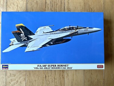 Hasegawa 1/72 US Navy F/A-18F Super Hornet VFA-103 Jolly Rogers CAG Model Kit