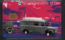 TK191 - E 11 08.93 Track Construction Squad Car 1950, Telephone Card Full 12 DM