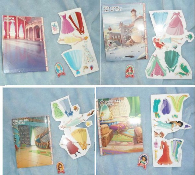 disney princess magnetic paper dolls