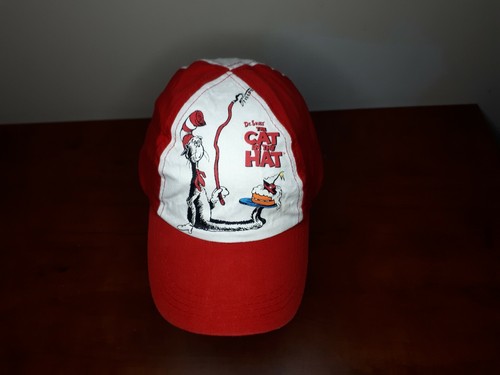 Dr Seuss The Cat In The Hat Youth Baseball Hat Cap Official Movie Merchandise
