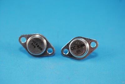 Pair   OC30 NOS PNP Germanium Power Output Transistors For AF Power Amplifier