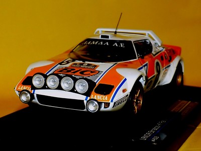 Lancia Stratos HF BIC SIROCO / MAKRINOS #8 ACROPOLIS 1978 SUN STAR