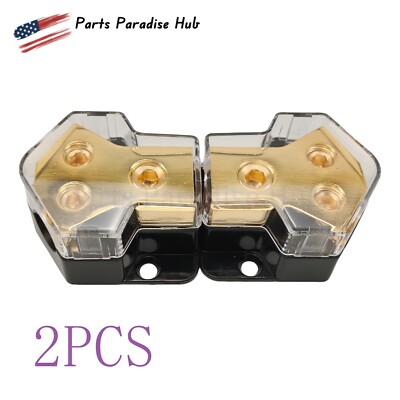 4/6/8GA output power block accepts 0/2/4GA input for car audio