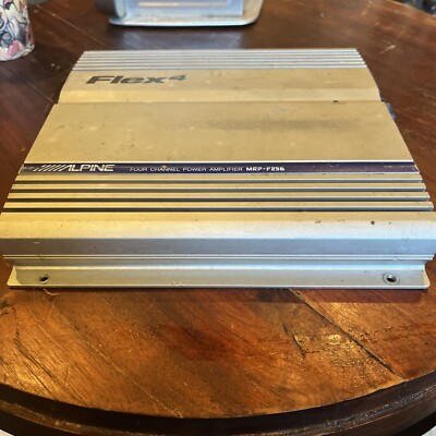 Vintage ALPINE Flex4 MRP-F256 4Channel Bridgeable Power Amplifier