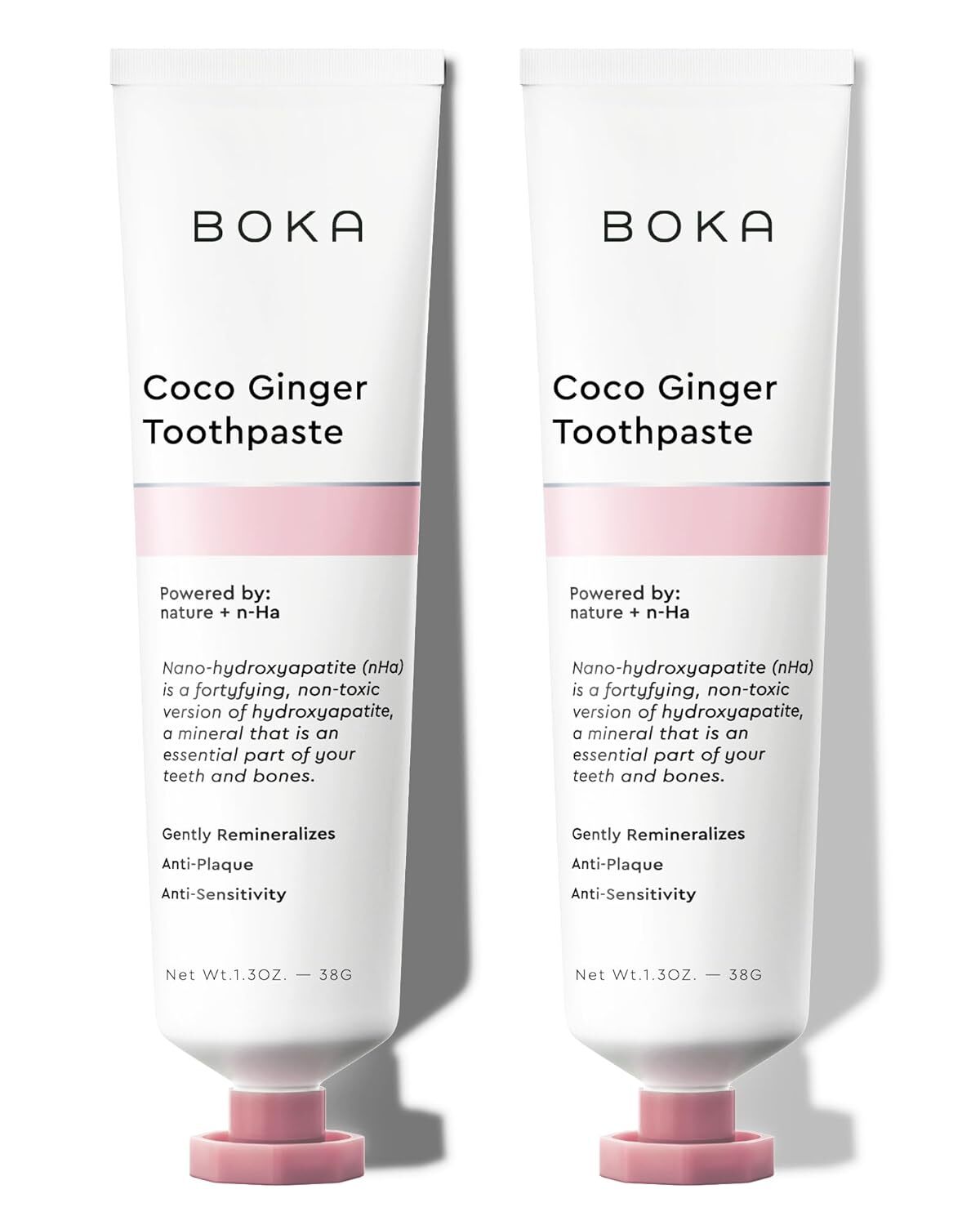 Boka Fluoride Free Toothpaste - Nano Hydroxyapatite, Reminer