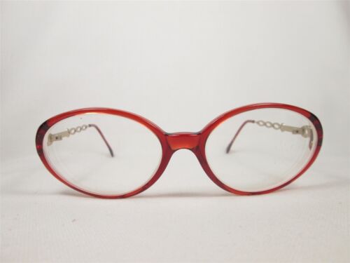 Fendi F60 Wine 135 54/17 Italy Designer Eyeglass Frames Glasses - Picture 1 of 7