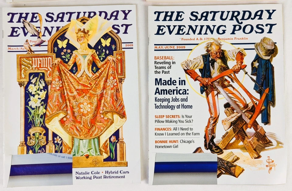 Saturday Evening Post Lot (4) 2008/2009 Elvis Article Ads - Image 3 of 4