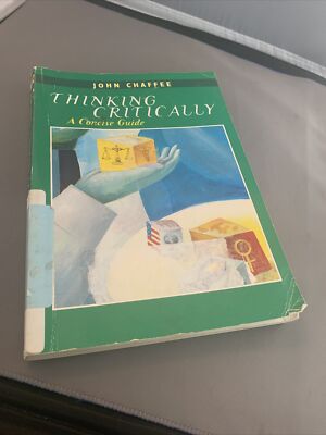 Thinking Critically : A Concise Guide by John Chaffee (2003, Trade Paperback)