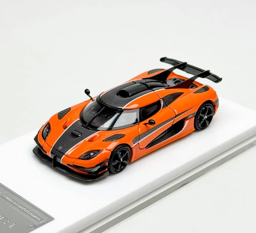 Modellino sportivo LMLF 1:64 Orange One 1 Super Racing auto in metallo pressofuso - Foto 1 di 12