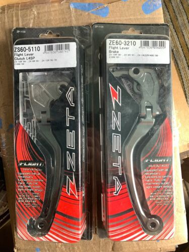 ZETA Flight Lever set KAWASAKI ZX-6R, ZX-10R/RR, Z1000, NINJA1000