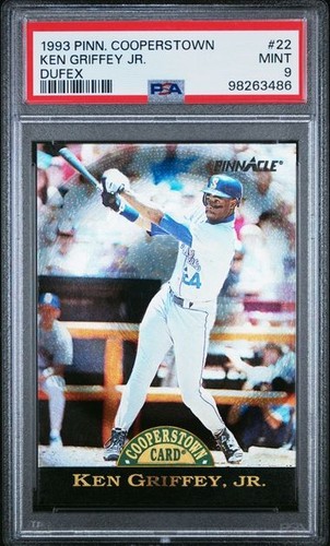 Ken Griffey Jr. [Dufex] #22 1993 Pinnacle Cooperstown card