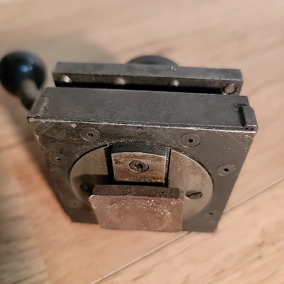 De colección HARDINGE Modelo STD CUADRADO 3" Cuatro Vías TORNO Torreta Herramienta Poste Soporte Foto 4 de 4