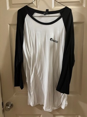 AVID 3XL Baseball Tee  School is the Center of Every Community    Black/White