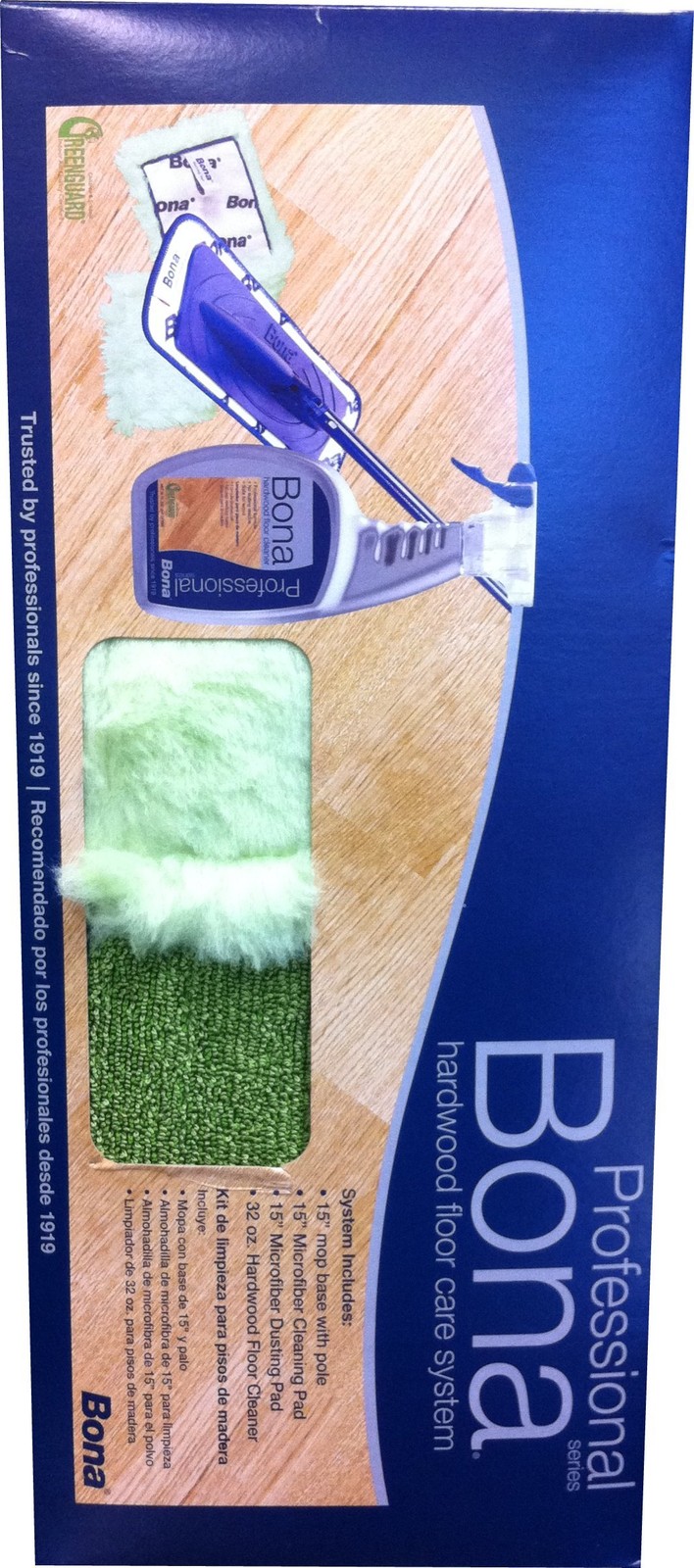 Bona Us WM710013398 Набор для ухода за паркетными полами 15 насадок 52 ручки Синий 8590₽