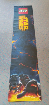 LEGO Display Flag Star Wars Banner Darth Vader Store Promotion 2014