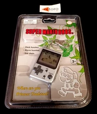 KEY CHAIN SUPER MARIO BROS NINTENDO MINI CLASSICS LCD Handheld Game & Watch NEW