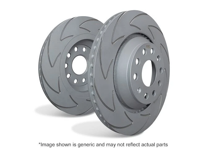 Para 2013-2018 Subaru Forester conjunto de rotor de freio traseiro EBC 93563DBZK 2014 2015 2016 - Imagem 3 de 3