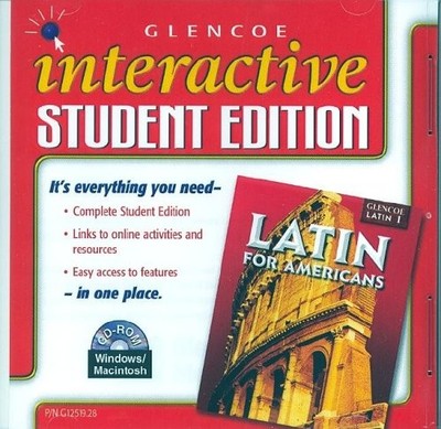 LATIN FOR AMERICANS LEVEL 1, INTERACTIVE STUDENT EDITION By Mcgraw-hill NEW