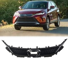 53101-48b61 Black Front Upper Grille Fits For 2021-2022 2023 2024 Toyota Venza