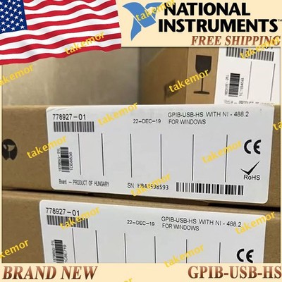 US National Instruments NI GPIB-USB-HS Interface Adapter IEEE 488 Controller