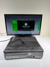 Xbox 360 S MW3 Modern Warfare 3 Limited Edition Console Only Working - SEE DESC