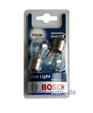 BOSCH Pure Light Glühlampen, Blinkleuchte P21W 12V für JEEP CHEROKEE KJ