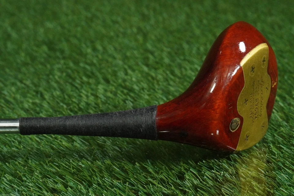 VINTAGE SPALDING PERSIMMON WOOD TOP-FLITE H7094 3 WOOD TRUE TEMPER DYNAMIC RH - Image 4 of 4