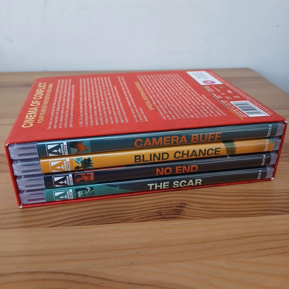 Cinema of Conflict Four Films by Krzysztof Kieslowski Arrow BluRay Like New UK - Image 3 of 4