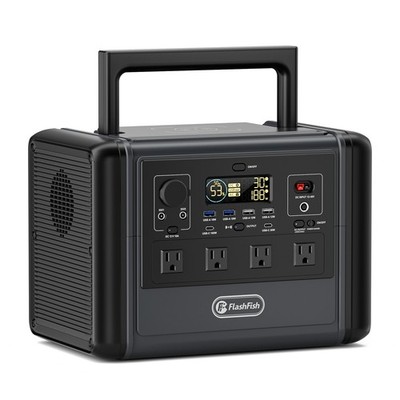 Flashfish T1200S Portable Solar Generator Lifepo4 1200W 240000mAh 110V US Stock