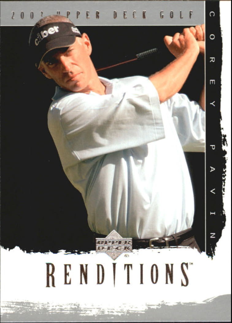 2003 Upper Deck Renditions #41 Corey Pavin - GOLF