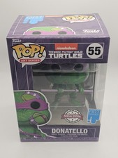 Funko Pop! Serie de Arte #55 Tortugas Ninja Adolescentes Mutantes Donatello Edición Especial