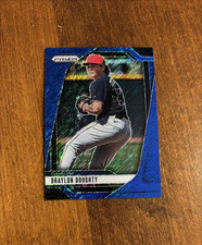 Braylon Doughty 2025 Panini Prizm Blue Shimmer #116 Cleveland Guardians /15