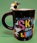 Peanuts Snoopy 3D Graduation Mug ' The Sky Is The Limit!'