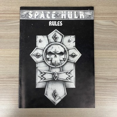 SPACE HULK REGELBUCH WARHAMMER 40K 40.000 GAMES WORKSHOP 1989 ERSTAUSGABE