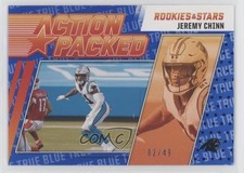 2021 Panini Rookies & Stars Action Packed True Blue 2/49 Jeremy Chinn 0jo2
