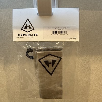 Hyperlite Mountain Gear Drawstring Stuff Sacks - 3L - White - NEW!