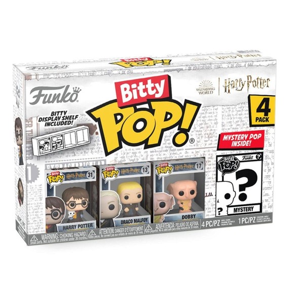 Gw53D1 Harry Potter Bitty Pop! Vinyl Figuren 4Er-Pack Harry 2,5 Cm Neu-image