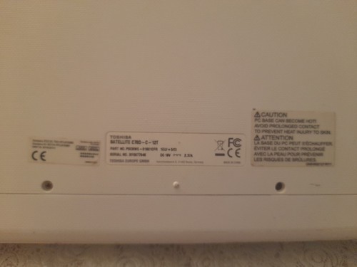 PC portable Ordinateur portable Toshiba Satellite C70D-C-12T POUR PECES - Afbeelding 3 van 6