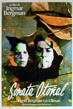 AUTUMN SONATA 1978 Ingmar Bergman, Ingrid Bergman ARGENTINE POSTER
