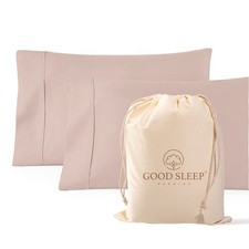 1000 TC Blush King Pillowcases Set of 2 100 Egyptian Cotton Pillow Cases wit...
