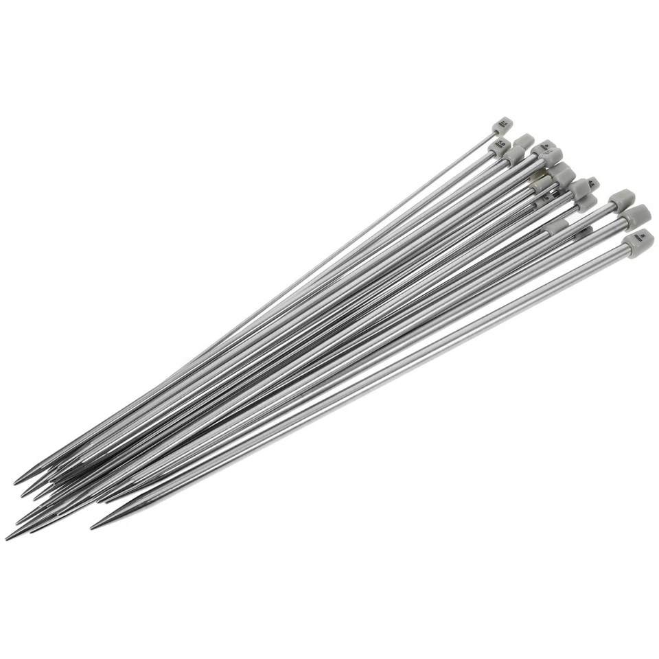 2 PCS Stricknadeln Anfänger Häkelnadeln Häkelhaken Aus Edelstahl