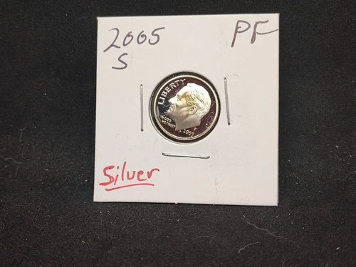 2005 S Silver Proof Roosevelt Dime